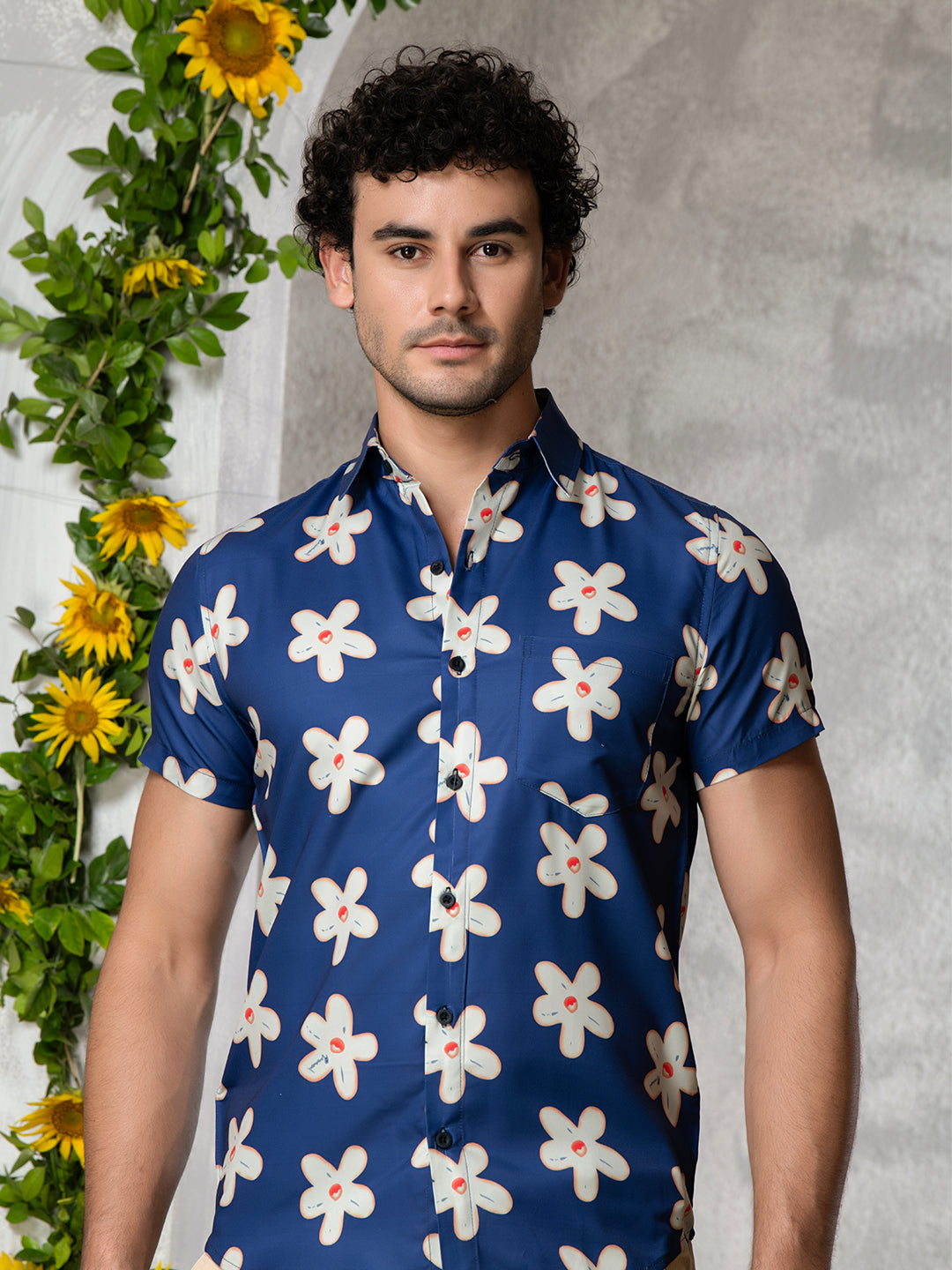 TANDUL Men Printed Casual Multicolor Shirt