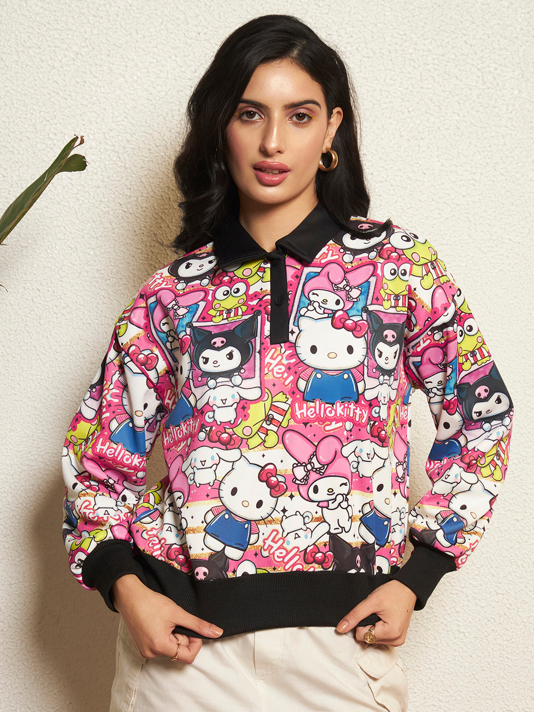 TANDUL Women Charming Printed Sweatshirt