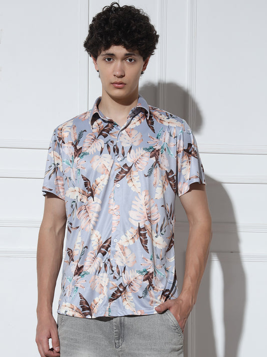 TANDUL  Men Regular Fit Printed Casual Shirt
