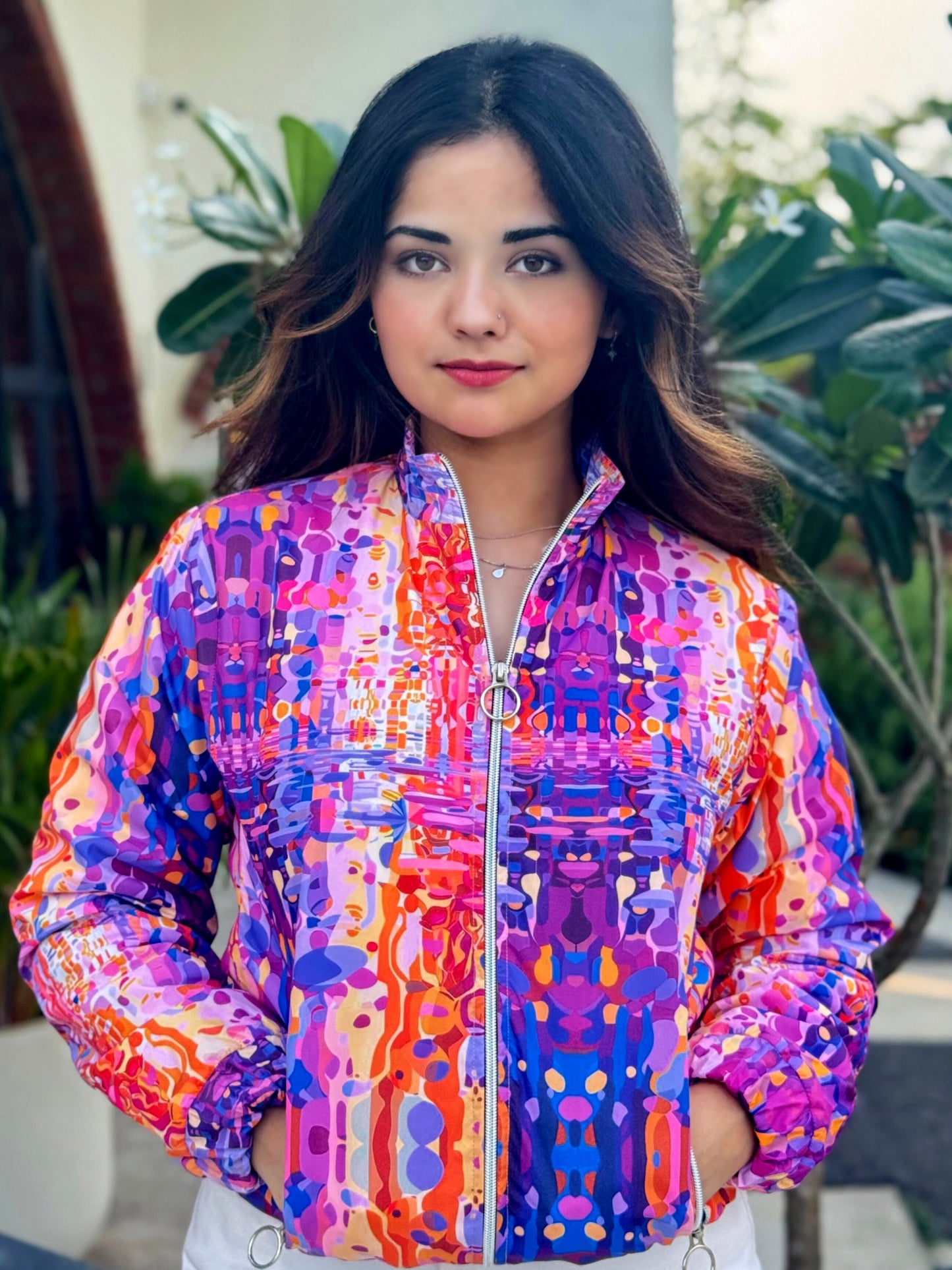 TANDUL Women Printed Puffer Jacket