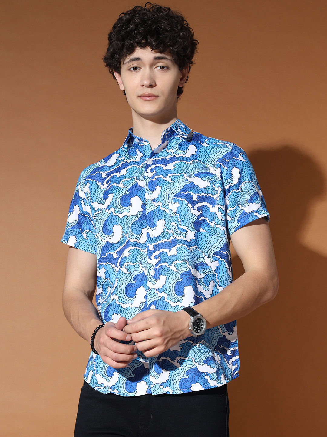 TANDUL  Men Regular Fit Printed Casual Shirt