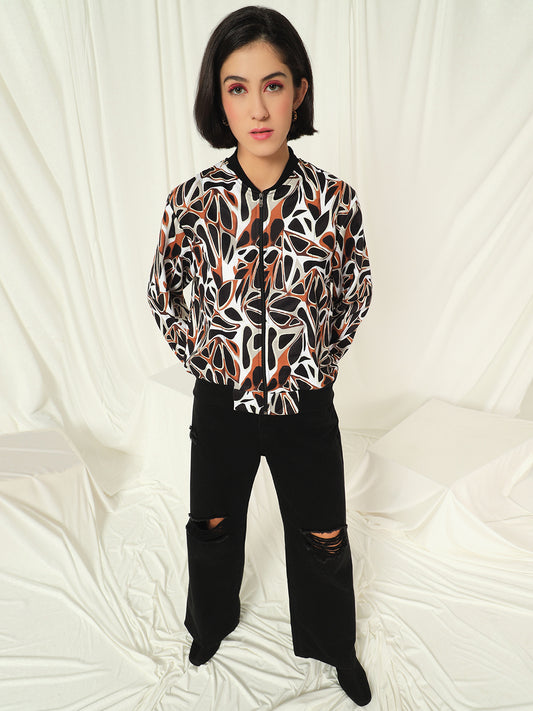 TANDUL  Women Printed Tailored Jacket