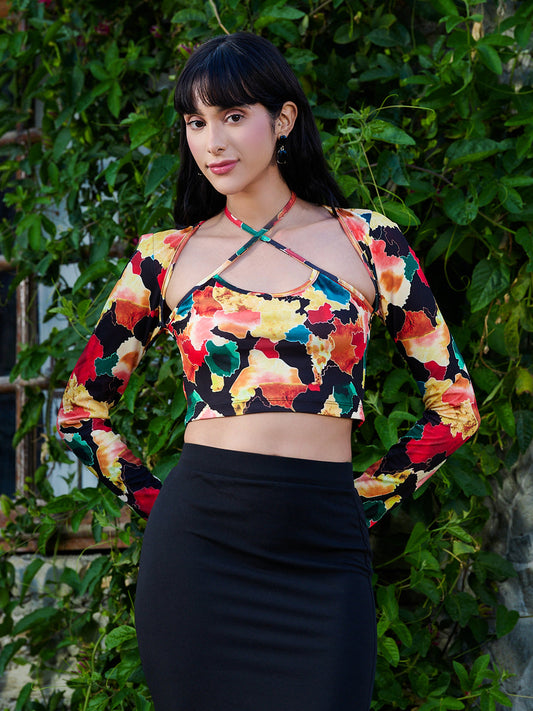 TANDUL Women Multicolor Printed Top
