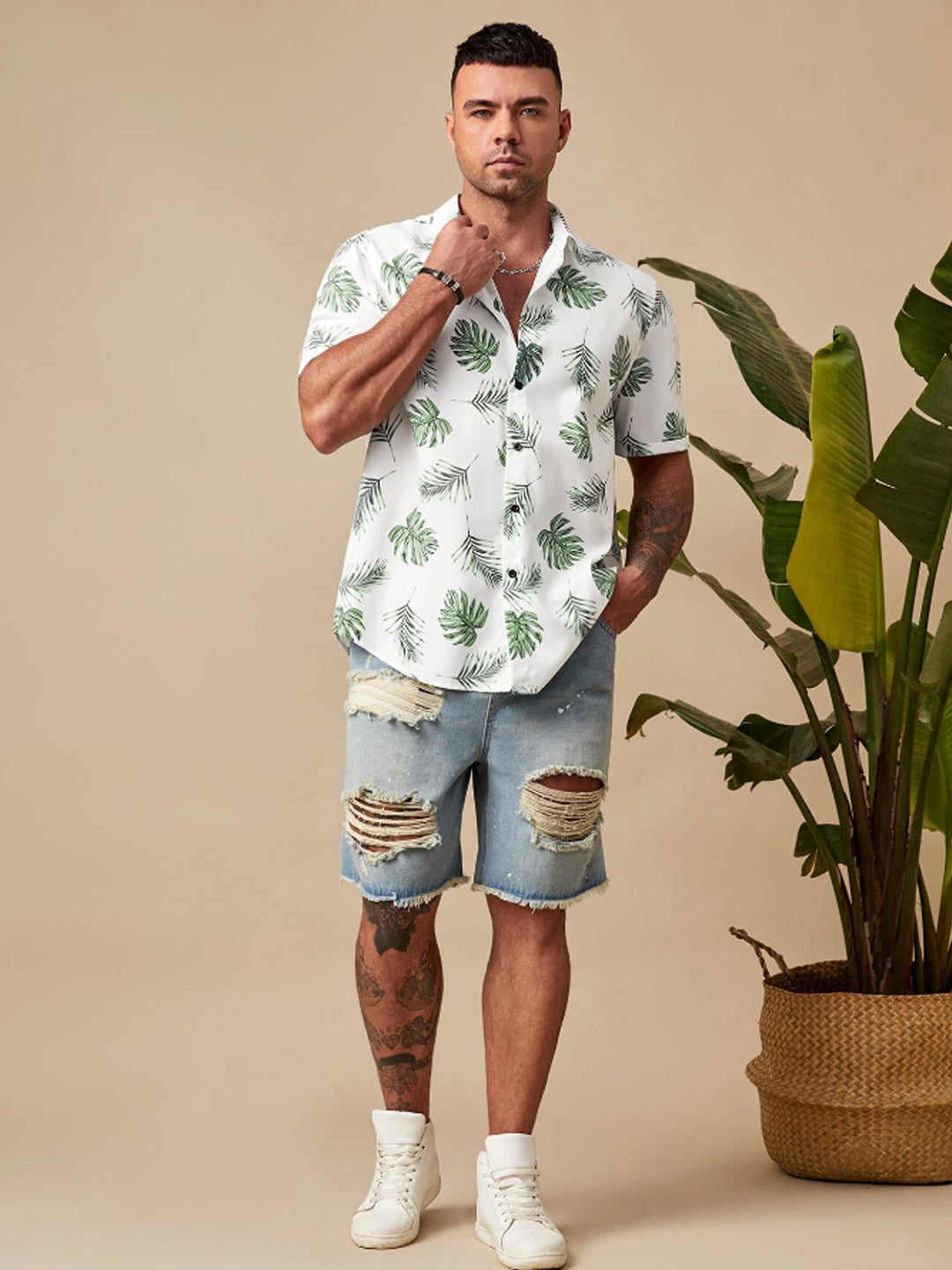 TANDUL Men Tropical Printed  Casual Shirt