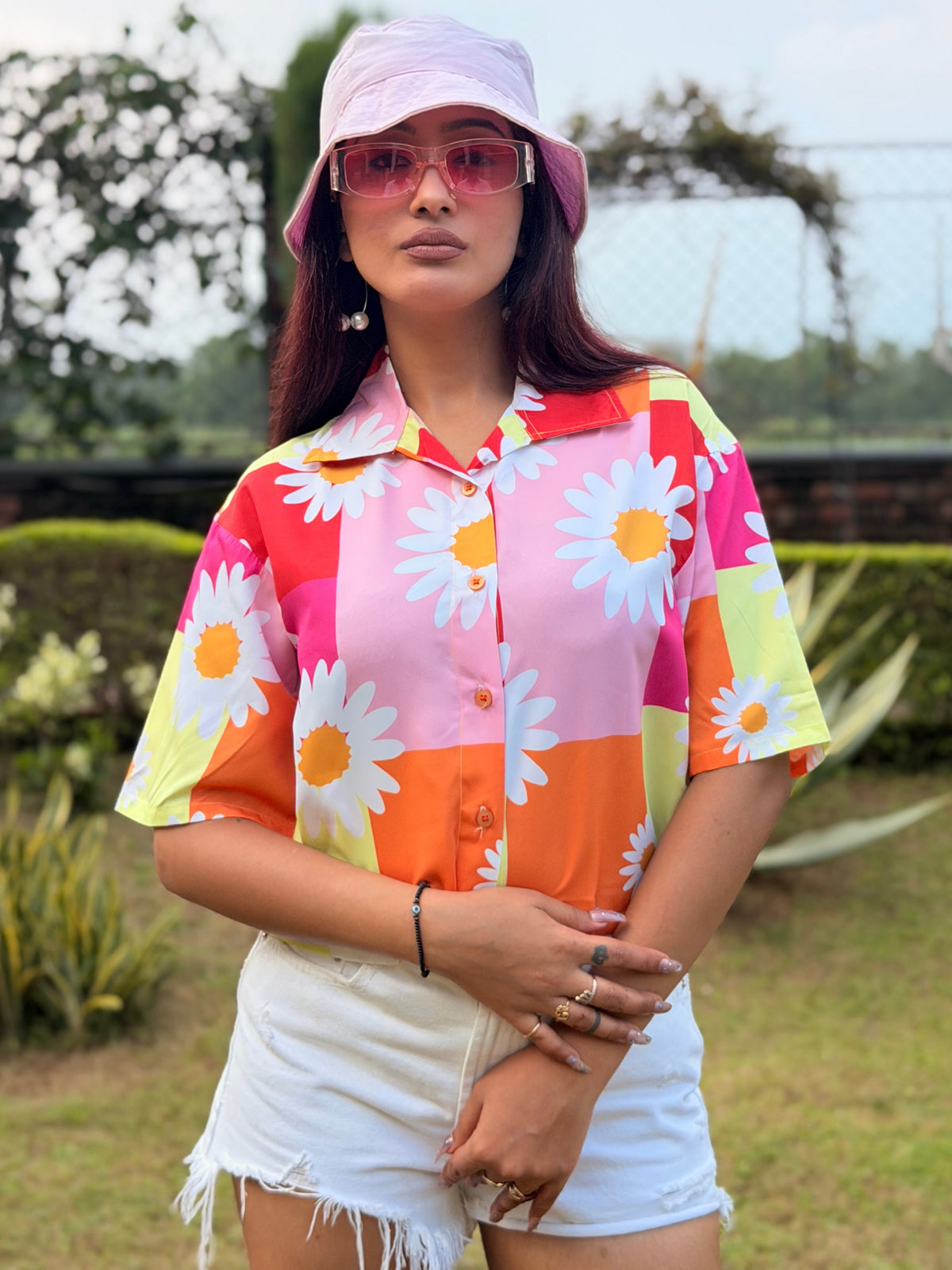 TANDUL Women Vibrant Floral Printed Shirt