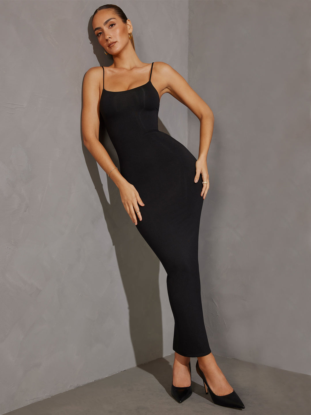 TANDUL  Women Bodycon Black Dress