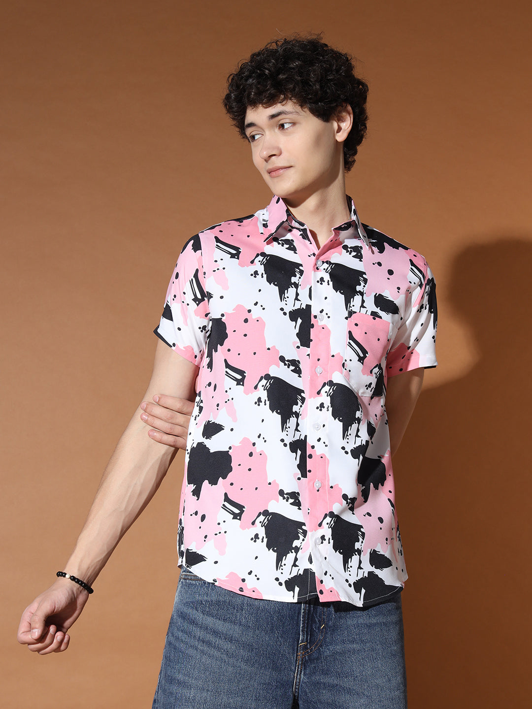 TANDUL  Men Regular Fit Printed Casual Shirt