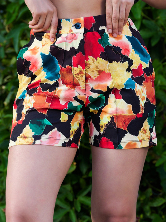 TANDUL Women Multicolor Printed Shorts