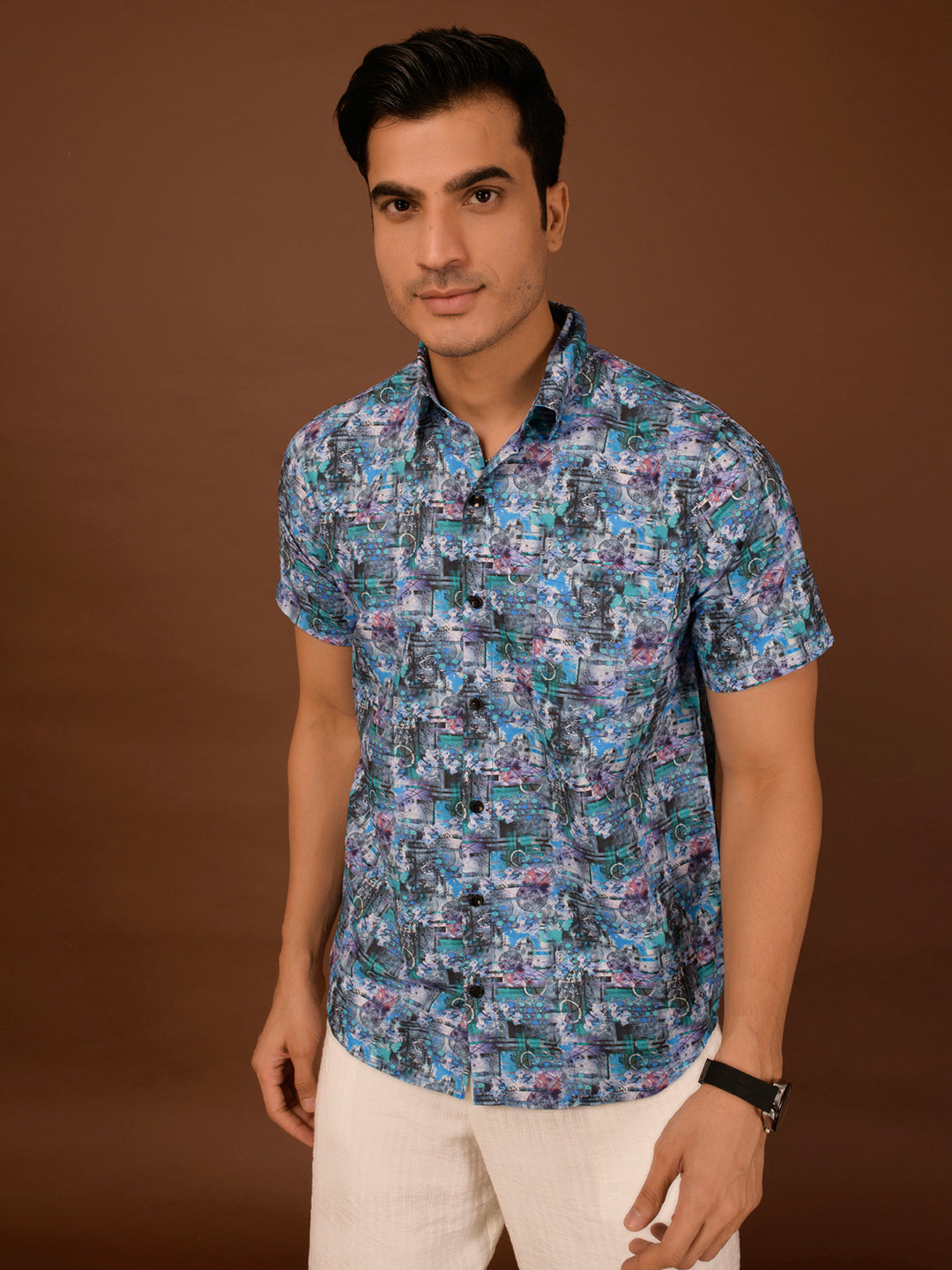 TANDUL  Men Regular Fit Printed Casual Shirt