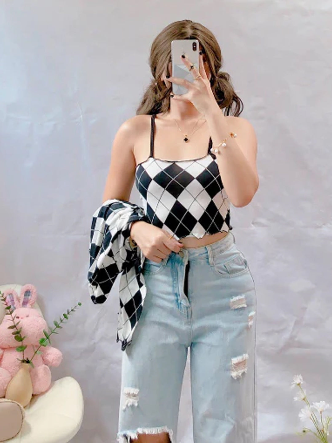 TANDUL Casual Printed Women Multicolor Top