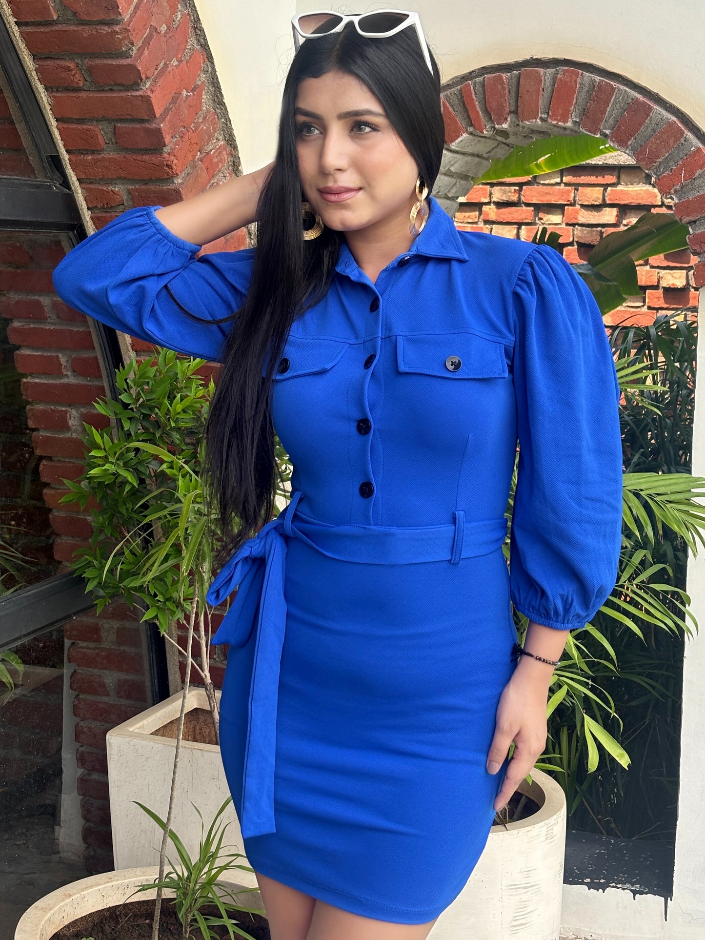 TANDUL Women Stunning Blue Dress