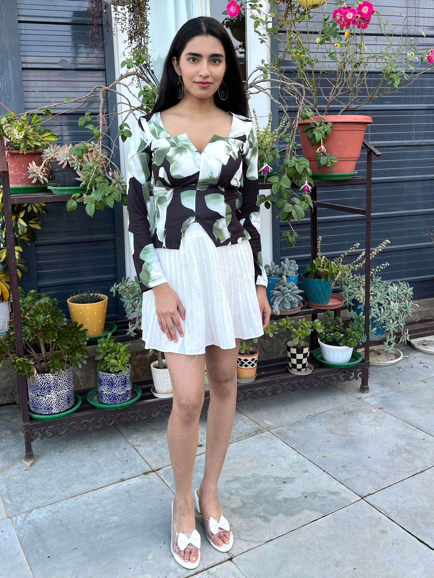 TANDUL WOMEN PRINTED TOP