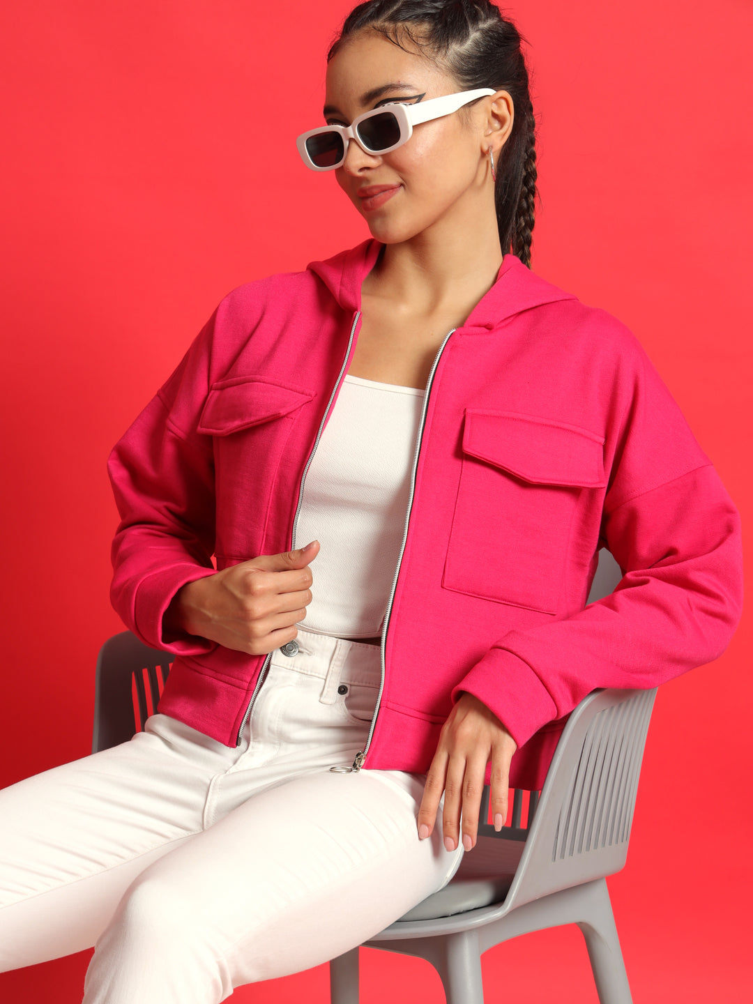 TANDUL WOMEN PINK JACKET