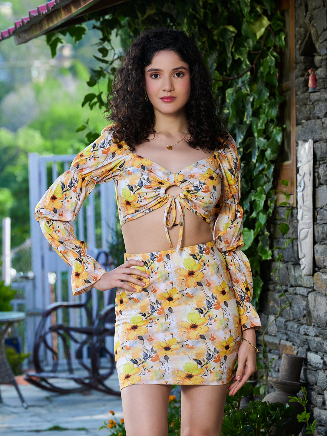 TANDUL Floral Printed Co-ord Set