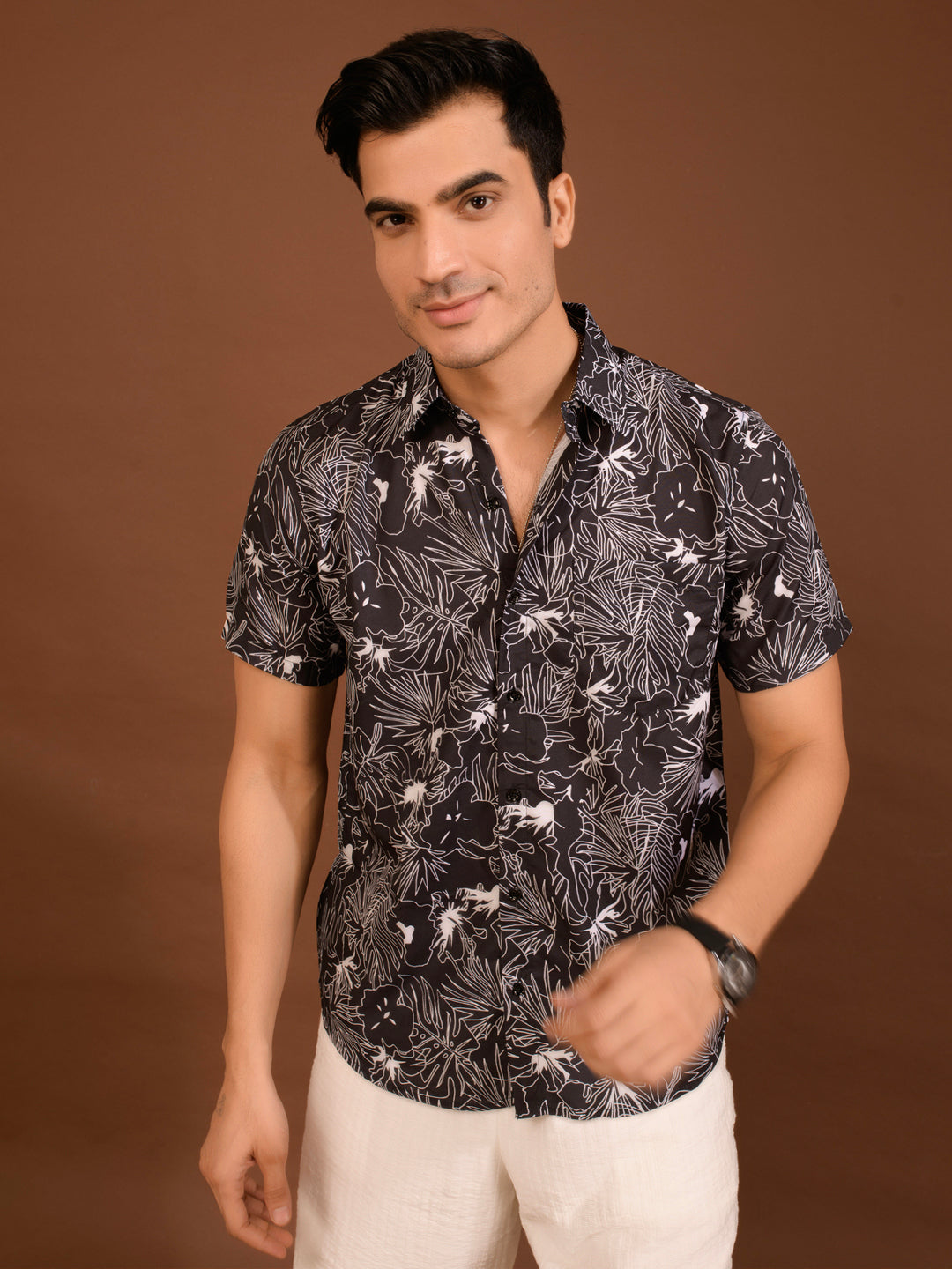 TANDUL  Men Regular Fit Printed Casual Shirt