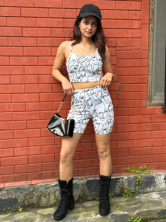 TANDUL  Women Bodycon Multicolor Co-ord Set