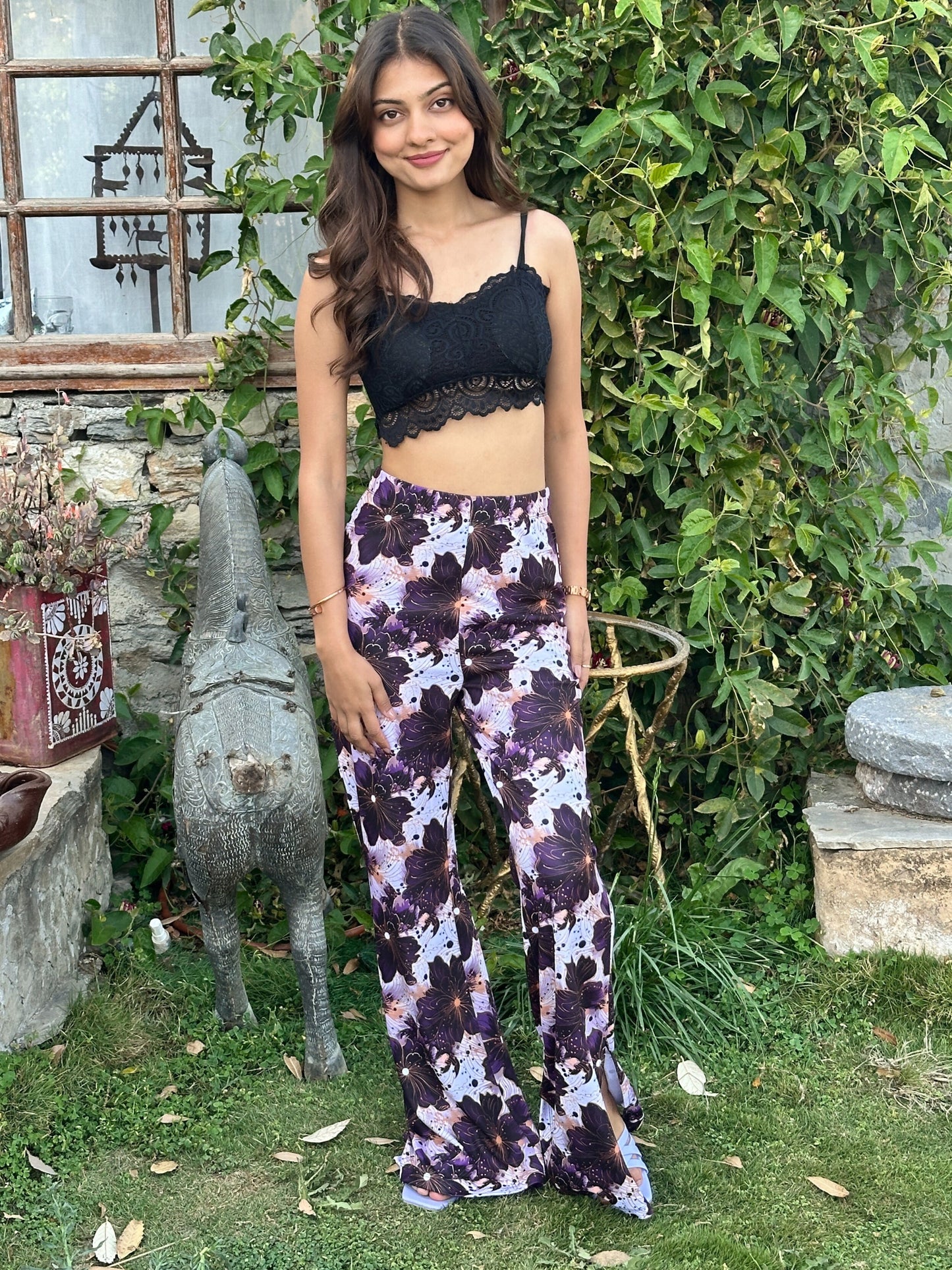 TANDUL Women Multicolor Floral Printed Trouser