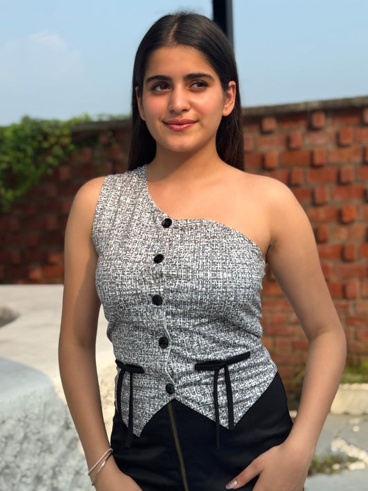 TANDUL Women Printed Waistcoat