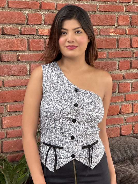 TANDUL Women Printed Waistcoat