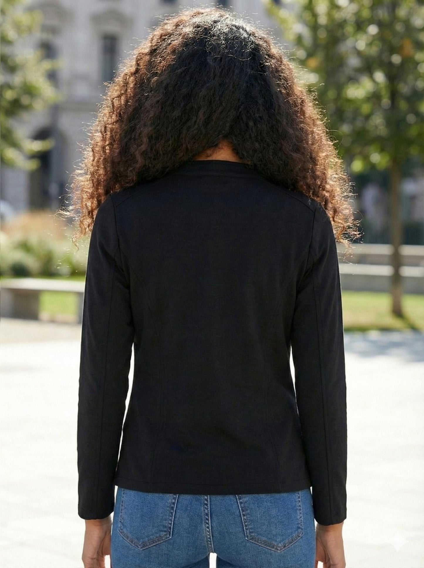 TANDUL Full Sleeve Solid Women Casual Jacket