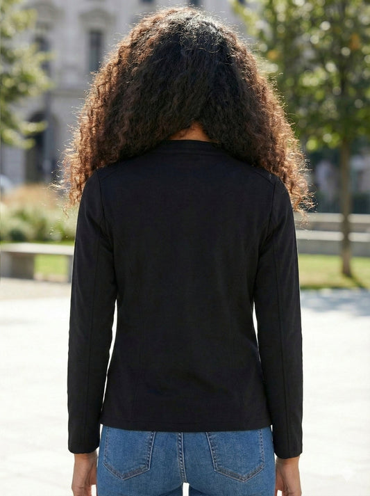 TANDUL Full Sleeve Solid Women Casual Jacket