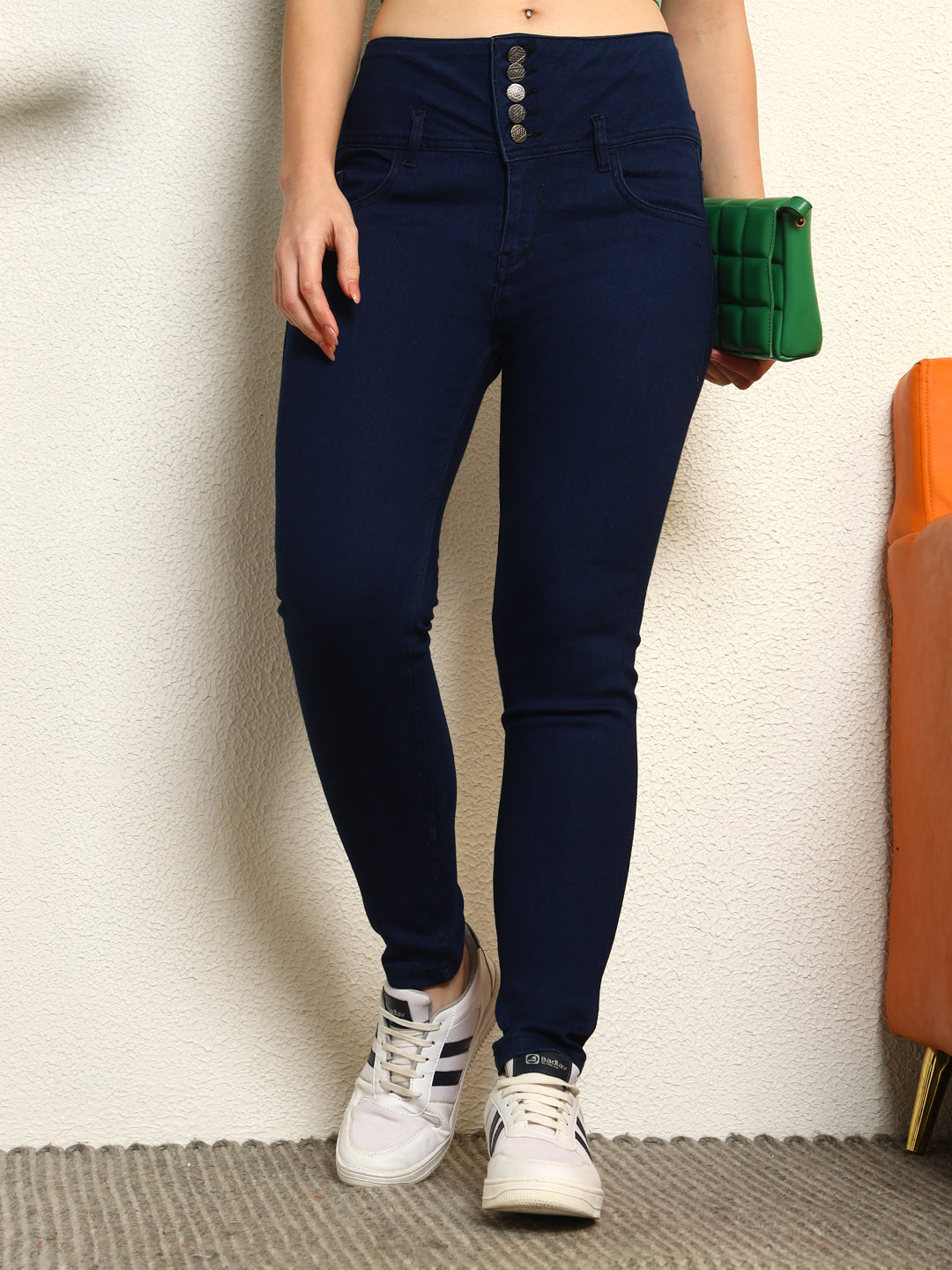 TANDUL WOMEN BLUE JEANS