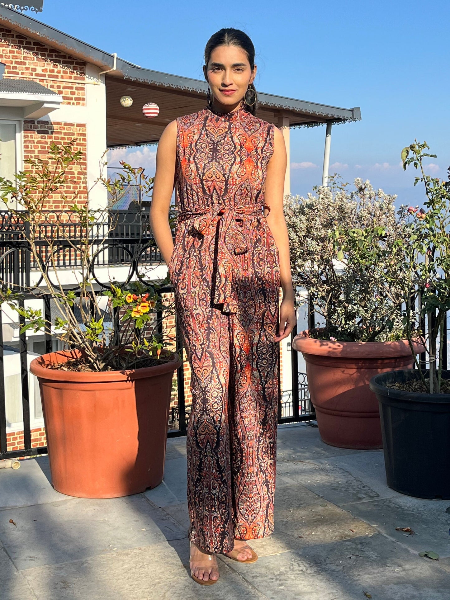 TANDUL Women Multicolor Printed Jumpsuit
