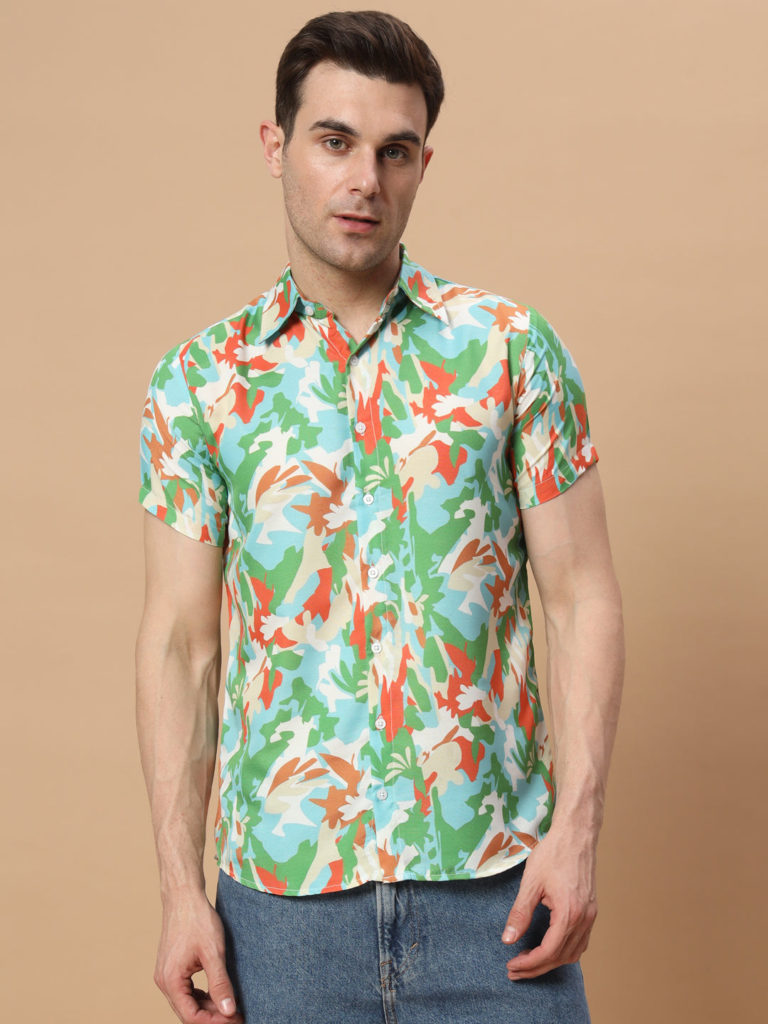 TANDUL Men Regular Fit Printed Casual Shirt