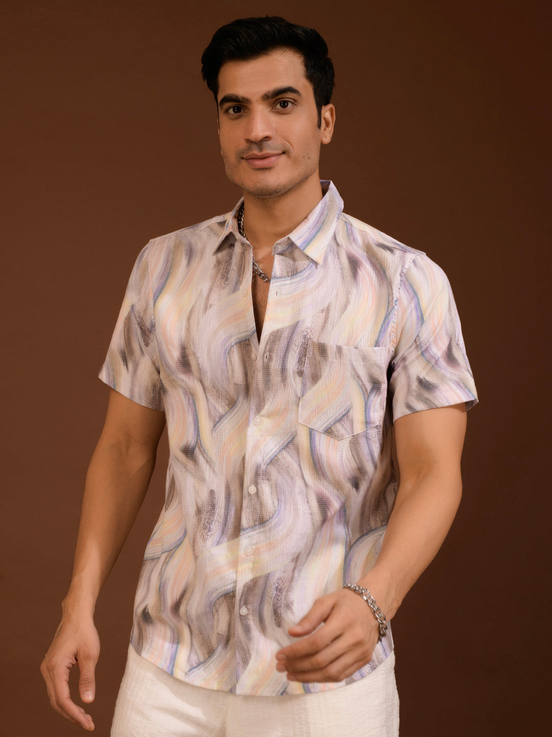 TANDUL  Men Regular Fit Printed Casual Shirt