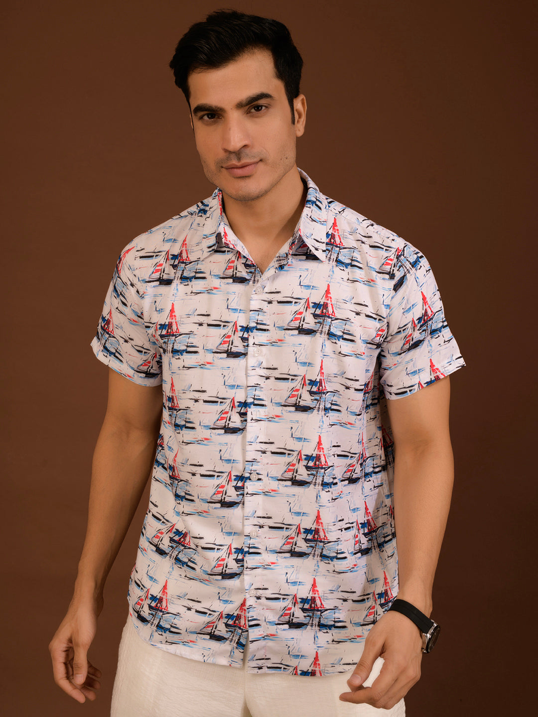 TANDUL  Men Regular Fit Printed Casual Shirt