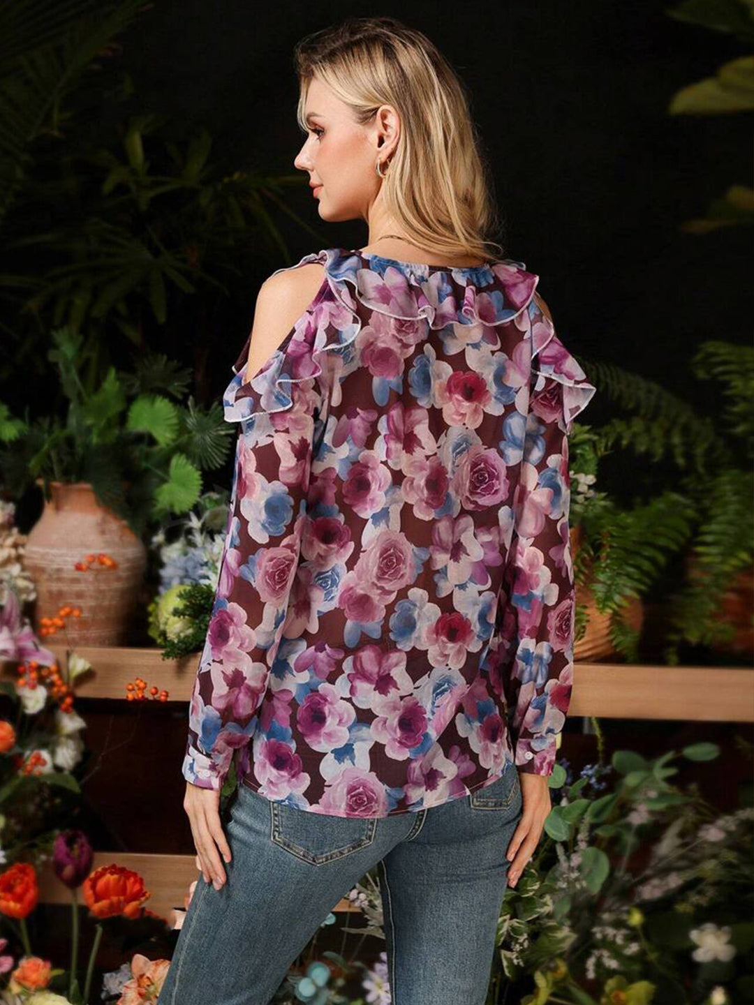 TANDUL  Casual Regular Sleeves Printed Women Multicolor Top
