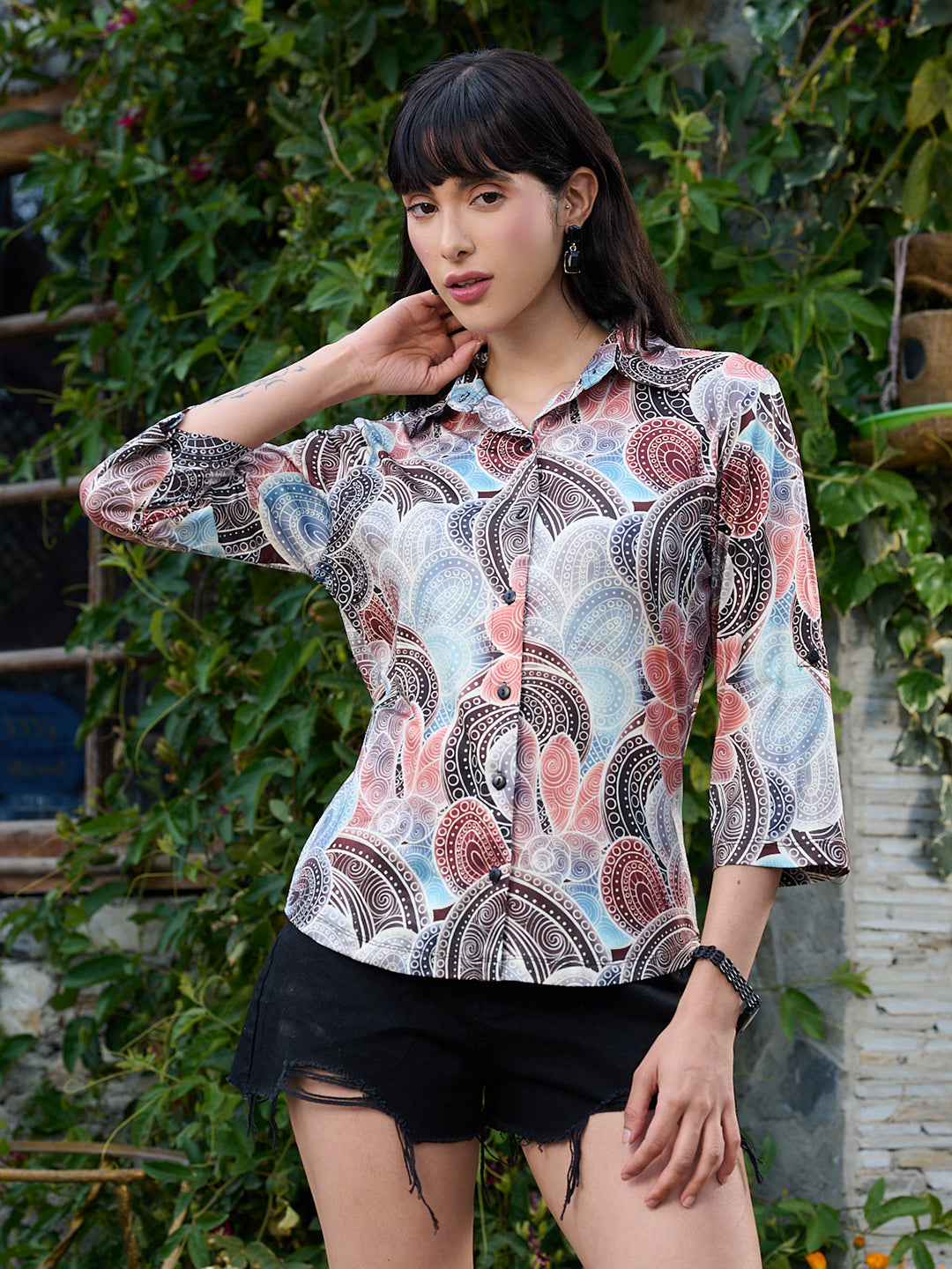 TANDUL Women  Paisley Printed Shirt