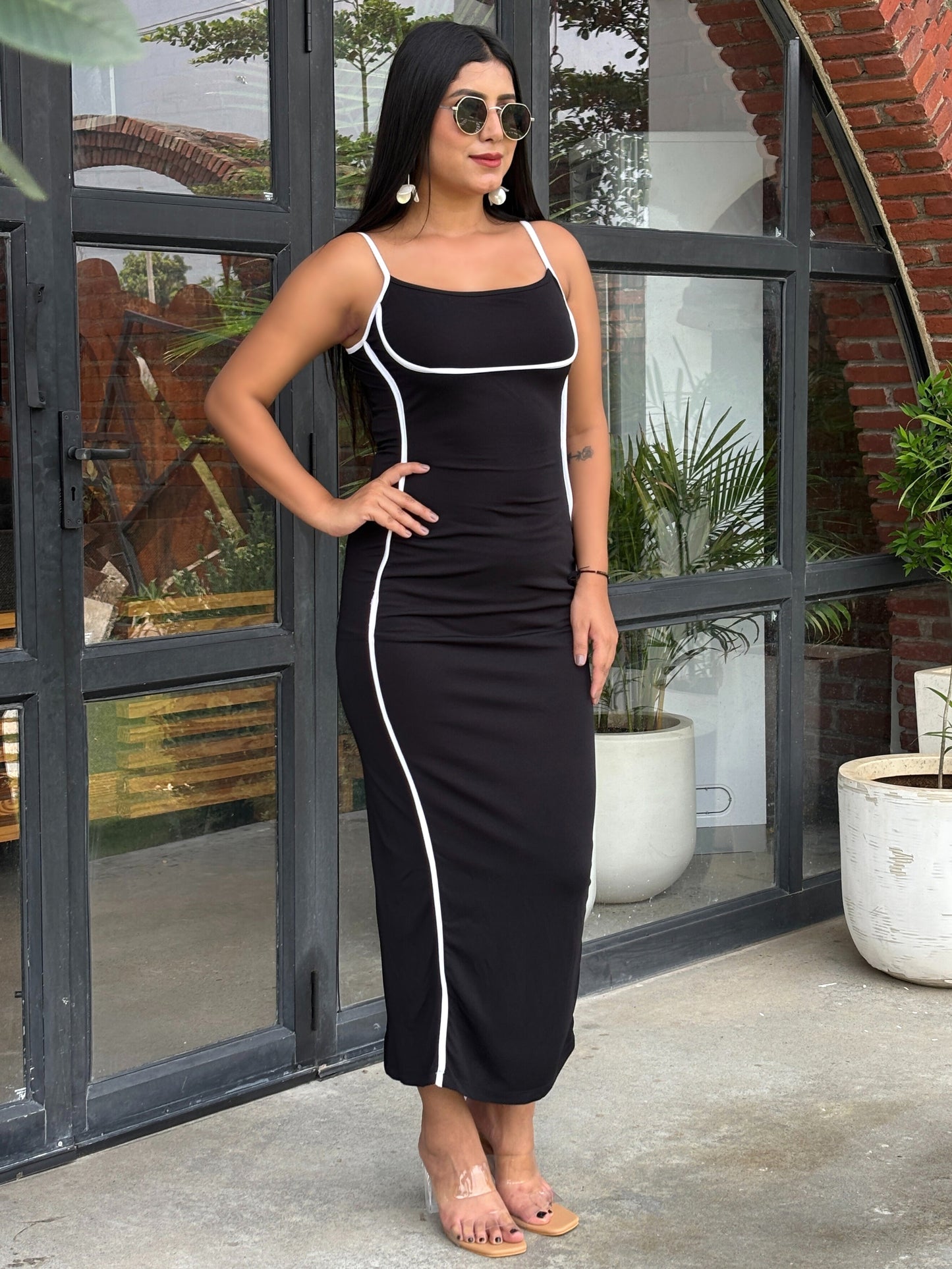 TANDUL Women Black Solid Bodycon Dress