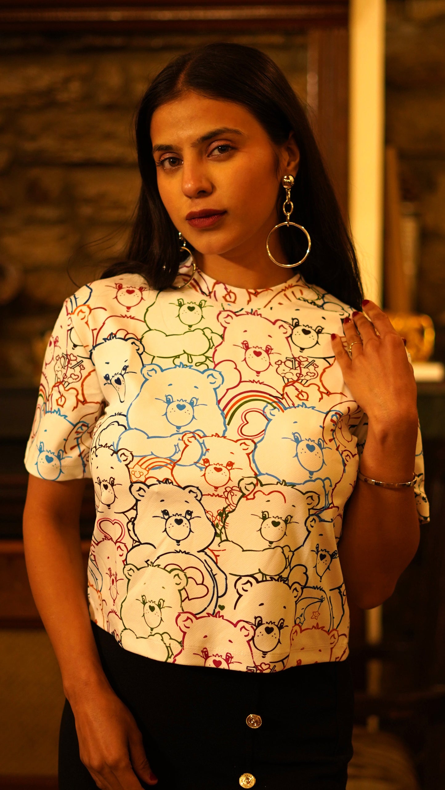 TANDUL  Casual Regular Sleeves Printed Women Multicolor Top