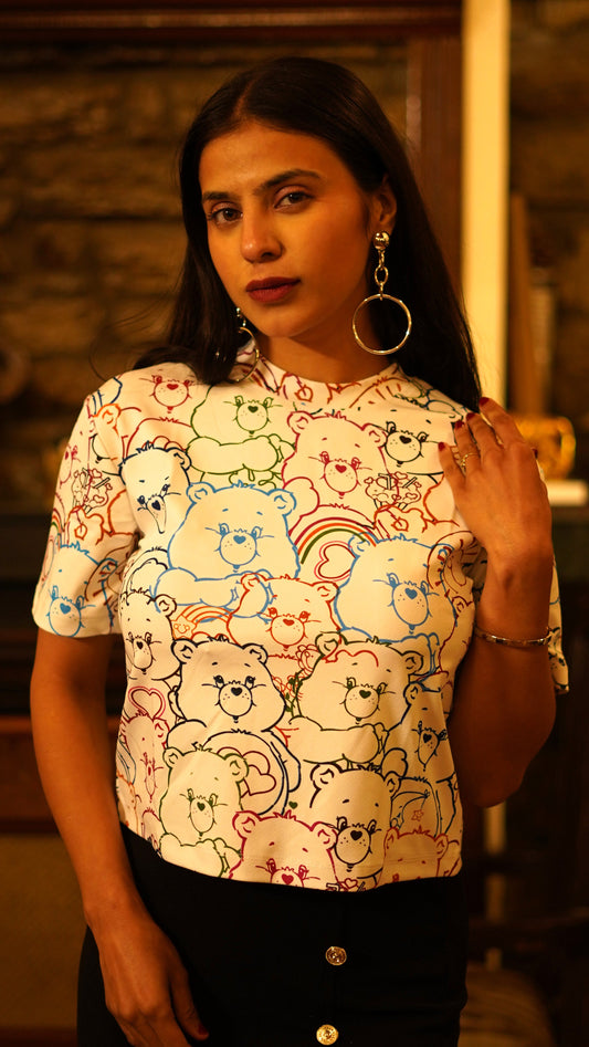 TANDUL  Casual Regular Sleeves Printed Women Multicolor Top