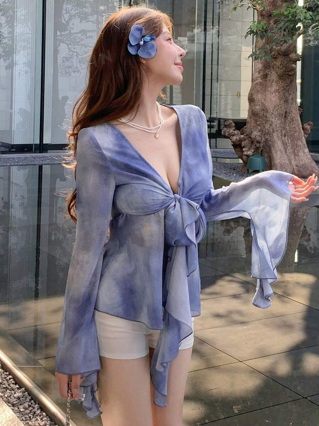 TANDUL  Casual Regular Sleeves Printed Women Multicolor Top