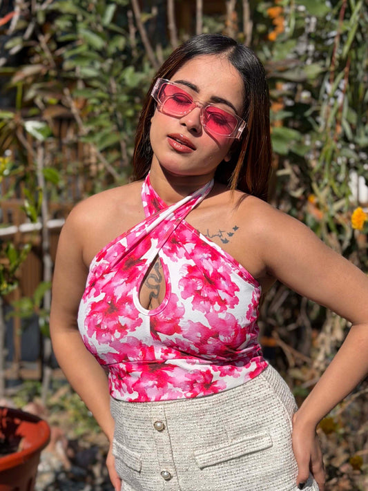 TANDUL Women Stunning Floral Printed Top