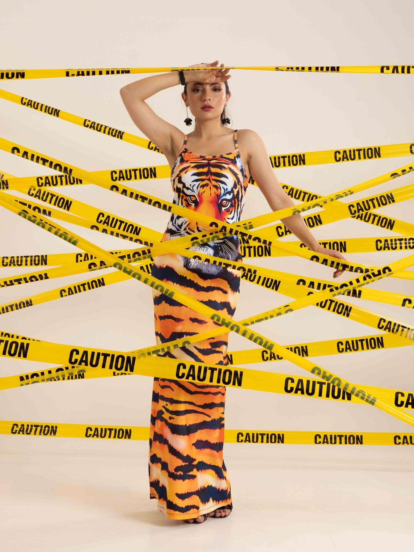 TANDUL  Women Maxi Multicolor Dress