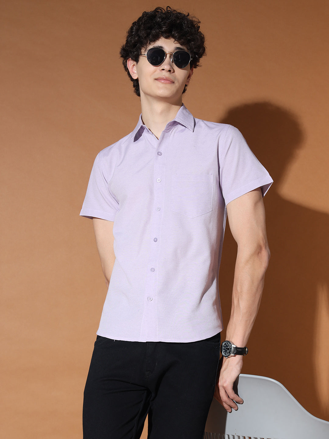 TANDUL  Men Regular Fit Solid Casual Shirt