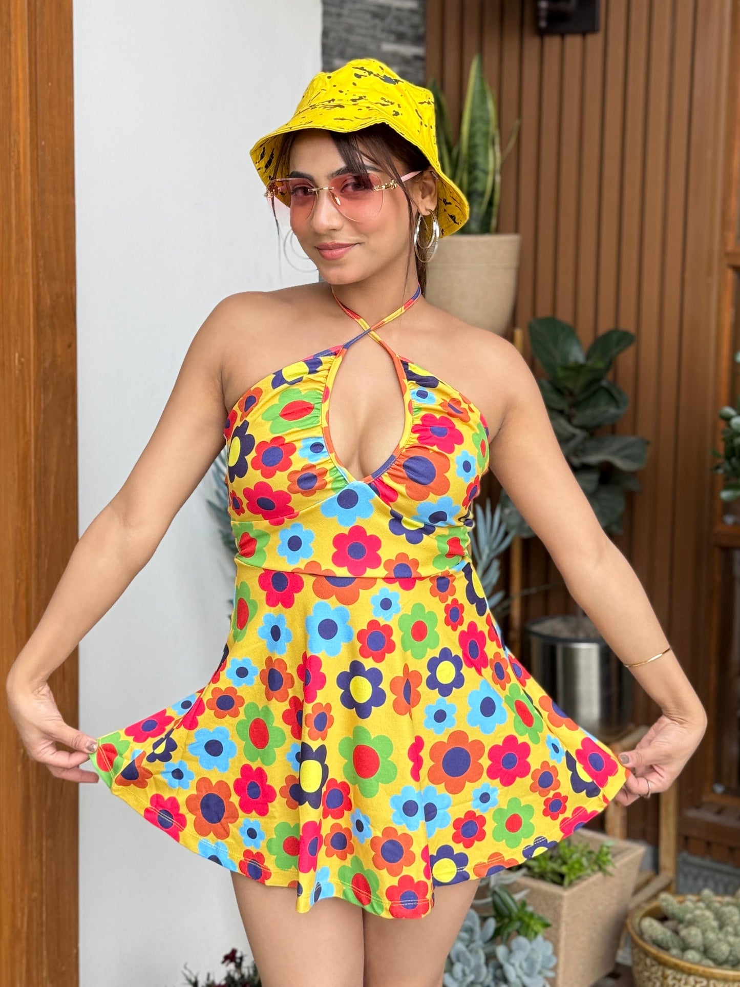 TANDUL Women Multi-color Floral Printed Dress