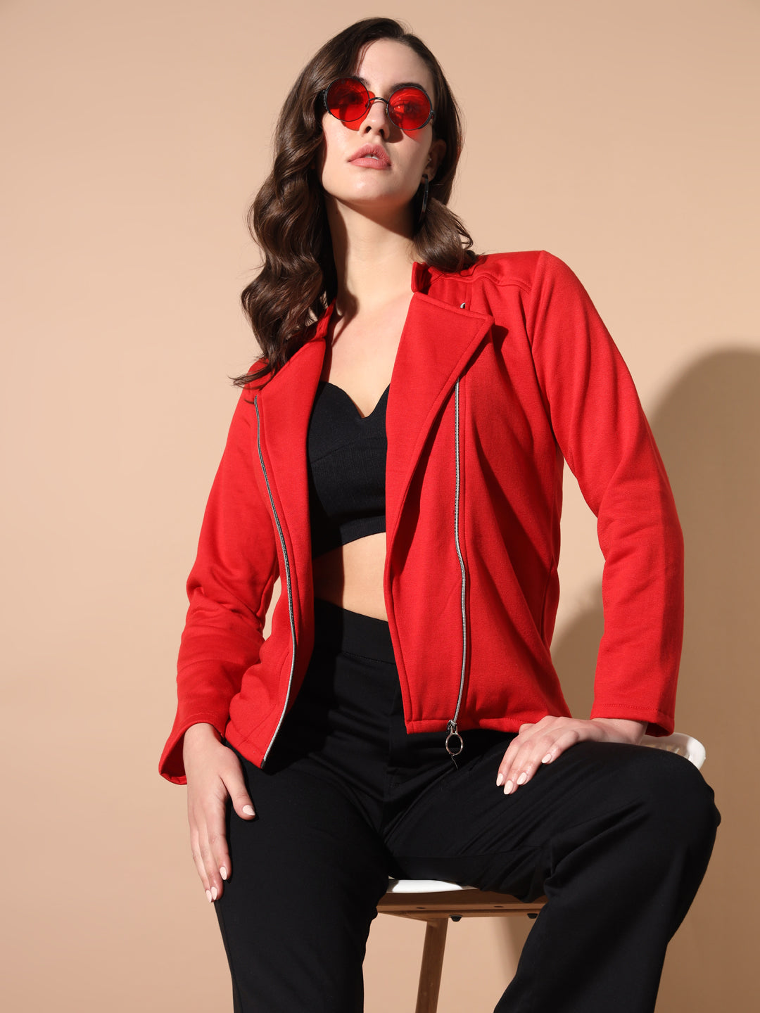 TANDUL Women Solid Casual Jacket