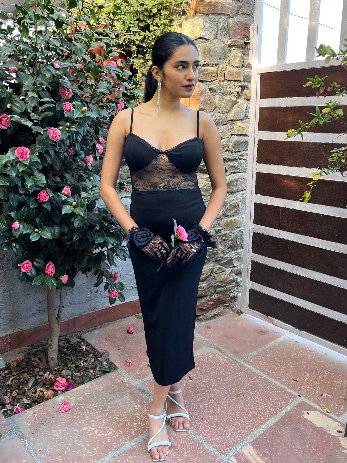 TANDUL Women Bodycon Black Dress