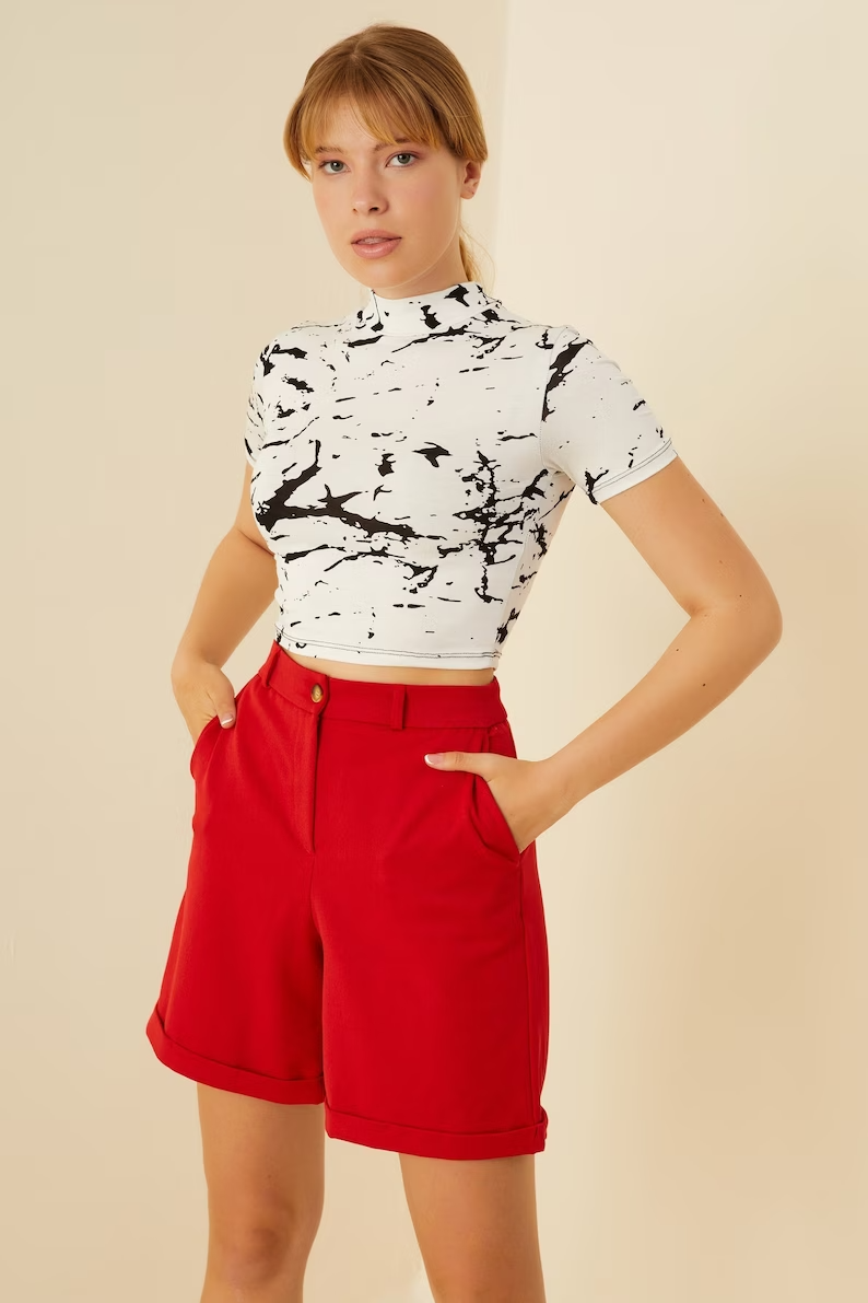 TANDUL Casual Regular Sleeves Printed Women Multicolor Top