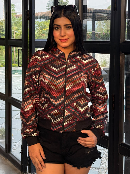 TANDUL Women Multicolor Printed Jacket