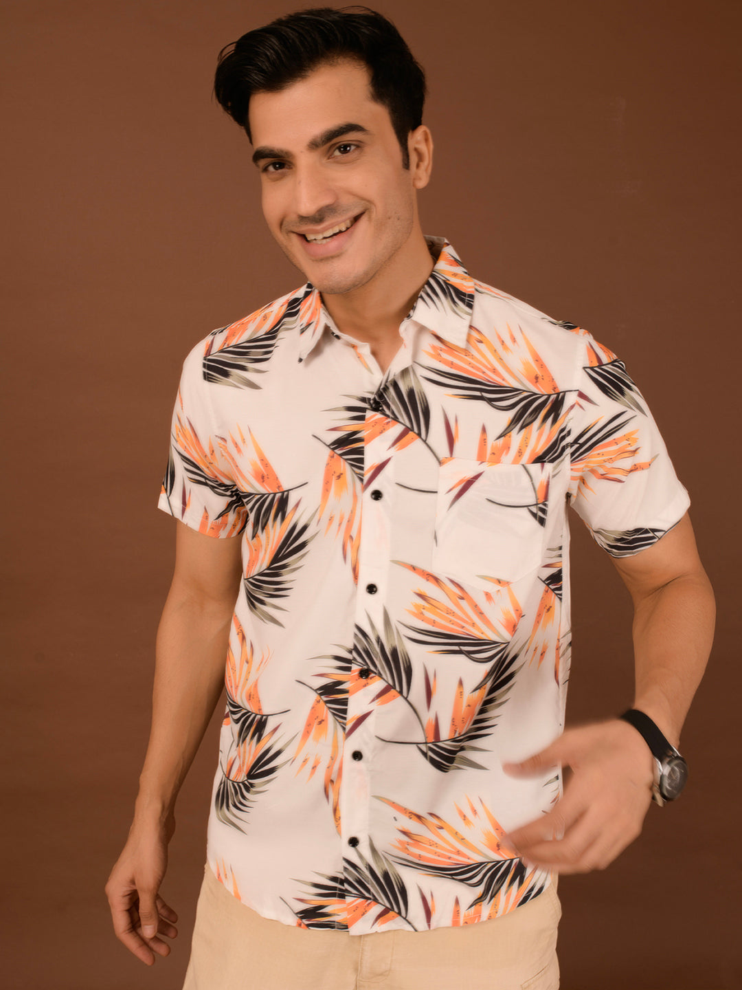 TANDUL  Men Regular Fit Printed Casual Shirt