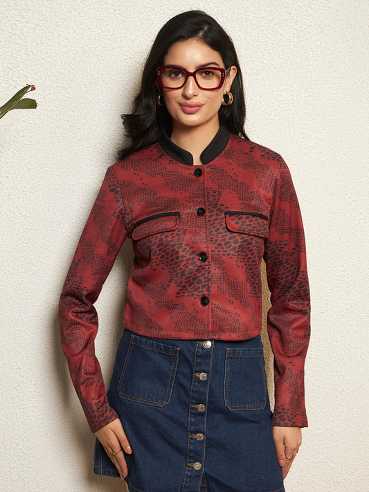 TANDUL Women Stunning Printed Jacket