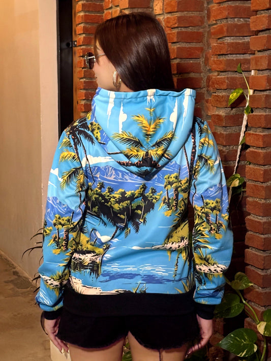 TANDUL Women Zebra Printed Sweatshirt