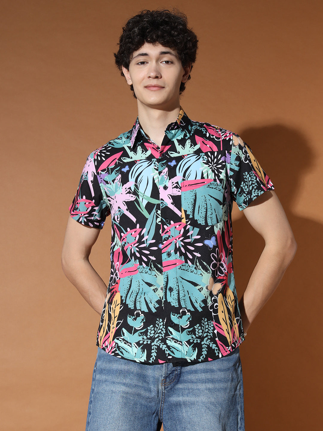 TANDUL  Men Regular Fit Printed Casual Shirt