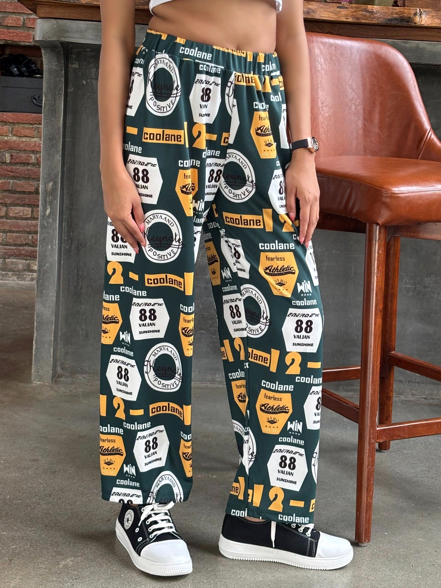 TANDUL Women Green Printed Trouser