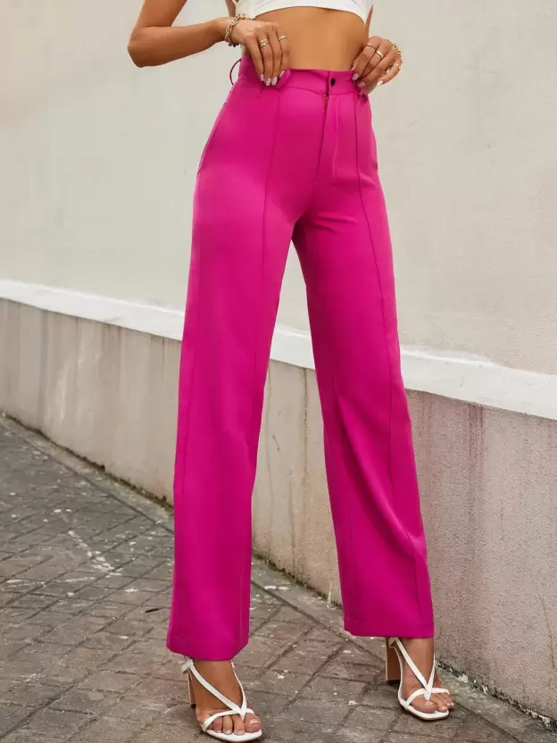 TANDUL Regular Fit Women Pink Trousers